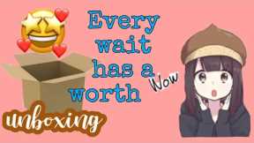 UNBOXING PRIZES AND GIFTS |every wait has a worth