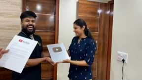 Unboxing YouTube Silver Play Button of Rakesh Bhai | Vlog