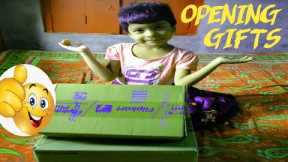 My Birthday Gifts||Amrin m Vlog||Unboxing Gift