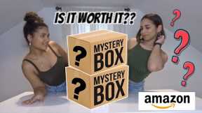WE BOUGHT TWO AMAZON MYSTERY BOXES...| was it worth the $60??