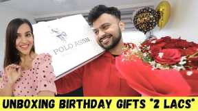 Unboxing his BIRTHDAY Gifts *DRONE, SCOOTY*