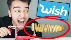 Testing 5 WEIRD FOOD GADGETS From WISH.COM! Unboxing WISH Products!
