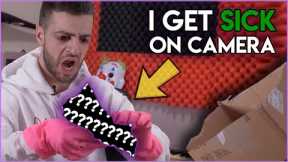VERY SCARY REAL DARK WEB MYSTERY BOX UNBOXING *this was nasty*