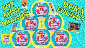 Toy Mini Brands UNBOXING Zuru Toys 5 Surprise Blind Bag Opening! DORA FOUND??