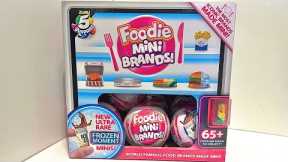 FOODIE MINI BRANDS SERIES 1 UNBOXING (Ultra Rare) 2022 - Zuru 5 Surprise Mini Brands Mini Toys
