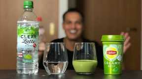 CLEAR vs REAL Matcha Tea Latte (Strange Japanese Inventions)