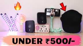 Unique Gadgets Under Rs500 | Part 56 | Tech Unboxing 🔥