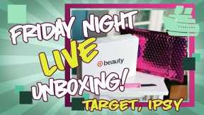 Target Beauty Box, PuraVida Monthly Club & Ipsy LIVE Unboxing