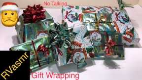 ASMR - Unboxing/Wrapping Christmas Presents (no talking)