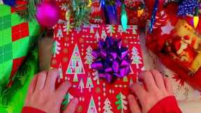 ASMR Unboxing - Christmas Gift Unwrapping -  Cheap Gift Ideas for Men and Women - Secret Santa Gift