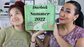 Korean Beauty Unboxing | Daebak Summer 2022  Unboxings With My Mini Me