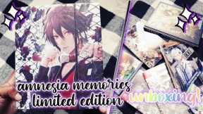 AMNESIA MEMORIES LIMITED EDITION BUNDLE UNBOXING! | dakotasuke