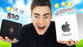 $10 vs $1000 APPLE MYSTERY BOX - iPhone 14 PRO GIVEAWAY!