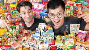 Trying EVERY Weird Snack From Japan