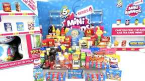 UNBOXING MINI BRANDS SERIES 4 - TOYS Opening a Full Box of Zuru 5 Surprise Mini Toy