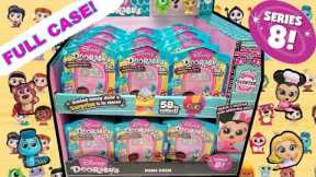 Unboxing FULL CASE Disney Doorables Series 8 Mini Peek Blind Bag Toy Opening!! With Codes!!