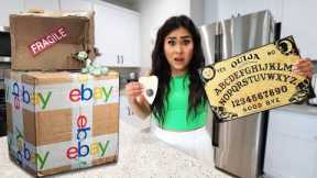 I Bought a HAUNTED eBay Mystery Box! **bad idea**
