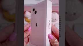 Jookstogo ASMR Unboxing of the Pink Iphone 13 #shorts