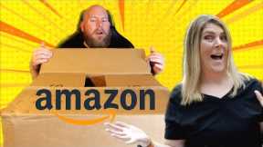 What's inside THE BIG BROWN MYSTERY BOX + Amazon Returns Unboxing
