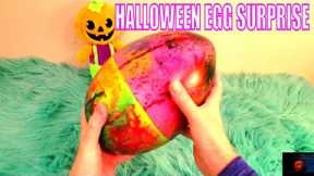 Opening Surprise Egg - ASMR No Talking Video - Oddly Satisfying ASMR -  Halloween Candy Egg Surprise