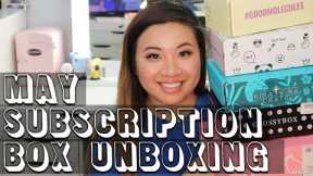 K-BEAUTY SUBSCRIPTION BOX UNBOXING FOR MAY (sort of LOL)