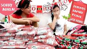 MYSTERY UNEXPECTED CHRISTMAS PRESENTS AND ANGPAO HAUL TO AUREA | Aurea & Alexa