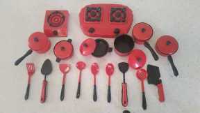 DIY satisfying unboxing mini kitchen set @hello kitty toys | No talk no Music ASMR