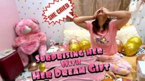SURPRISING GIRLFRIEND WITH HER DREAM GIFT | SHE GOT SUPER EMOTIONAL & CRIED