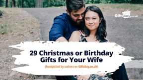 29 Christmas or Birthday Gifts for Your Wife in the UK