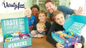 VARIETY FUN | Snack Box Subscription - Family Unboxing