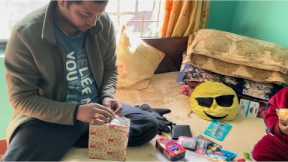 Unboxing birthday gifts | Surprise birthday gift for husband!!!!