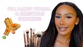 MAKE-UP TUTORIAL & CHRISTMAS UNBOXING! | CLARISSE JULIETTE