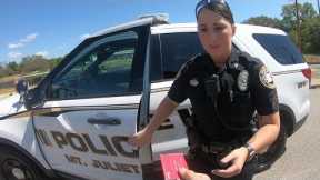 Handing Out GIFTS to COPS (Cycling Sunday S1 E12)