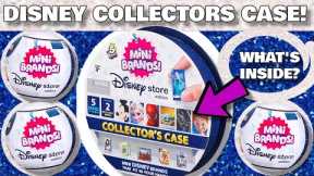 Unboxing DISNEY STORE Mini Brands Collector's Case! Opening Zuru 5 Surprise Blue Case!