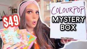 $49 COLOURPOP MYSTERY BOX WHATTT!!