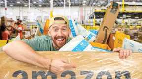 I Bought $11,250 Worth of UNOPENED Amazon Packages!! (Amazon Return Pallet Unboxing!)