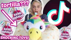 I Tested VIRAL TikTok Toys… plus HUGE MINI BRANDS UNBOXING
