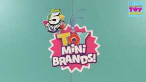 5 Surprise Toy Mini Brands Blind Box Miniature Figure Collector Unboxing | PSToyReviews