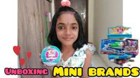 //Minibrands//Zuru mini brands 5 surprise toys//unboxing//toy surprise//Hrithika's talks//