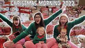 CHRISTMAS MORNING OPENING PRESENTS!
