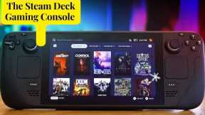 The Steam Deck Unboxing & Gameplay| Premium looking Gaming Console