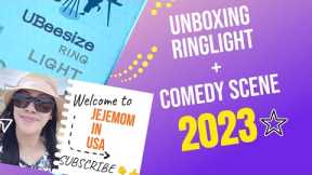 Unboxing Ringlight UBeesize | Jejemom in USA