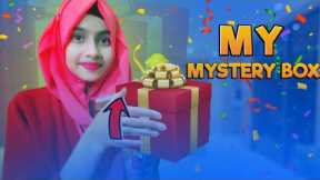 My mystery birthday gift🎁🎉।My gift box unboxing। Opening my birthday present।Fatima's Show