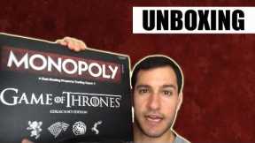 Unboxing | Monopoly Game of Thrones Collector's Edition!