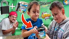I locked their ben & jerry's ice cream... (FV Family Weird Amazon Items #2)