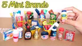 Miniature Collections || Zuru 5 Surprise Mini Brands UNBOXING VIDEO ( Toy Caboodle ) || Part 1
