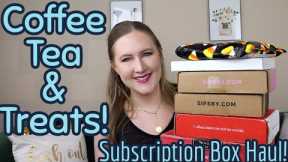 Coffee, Tea & Treat Subscription Boxes | Mega Unboxing!