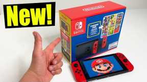 New Nintendo Switch Bundle | Mario Choose One Unboxing & Review
