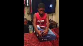 BOY THINK HE IS GETTING A PS4 FOR HIS BIRTHDAY - WAIT FOR IT !!!