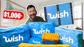 $1,000 Wish Mystery Box Unboxing!!